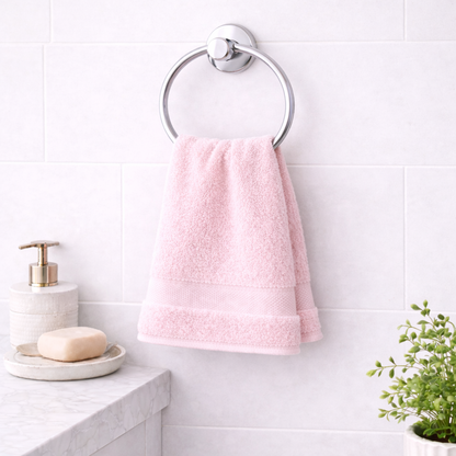 Baby Pink Premium Cotton Bath Towel