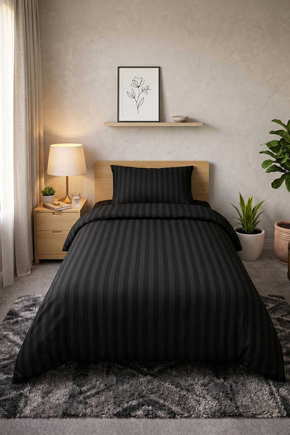 Single bed lining (striped) bedsheet