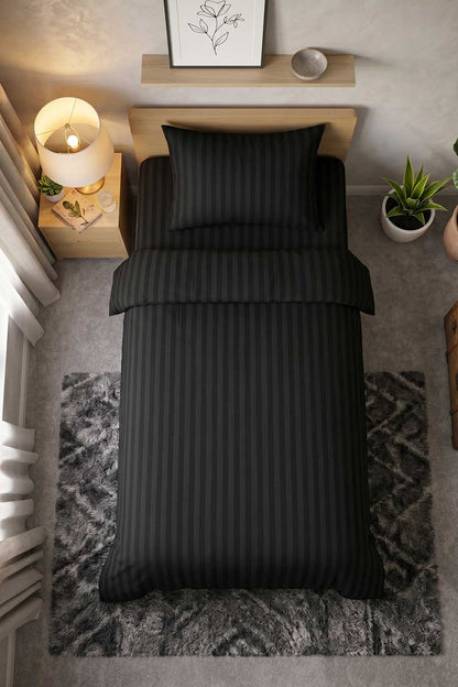 Single bed lining (striped) bedsheet