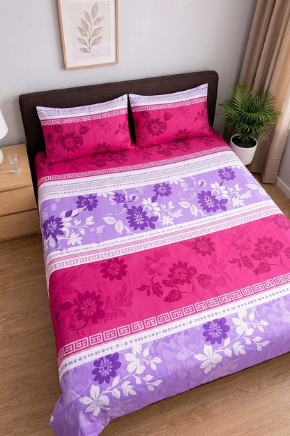 Berry Bloom Double Bedsheet Set