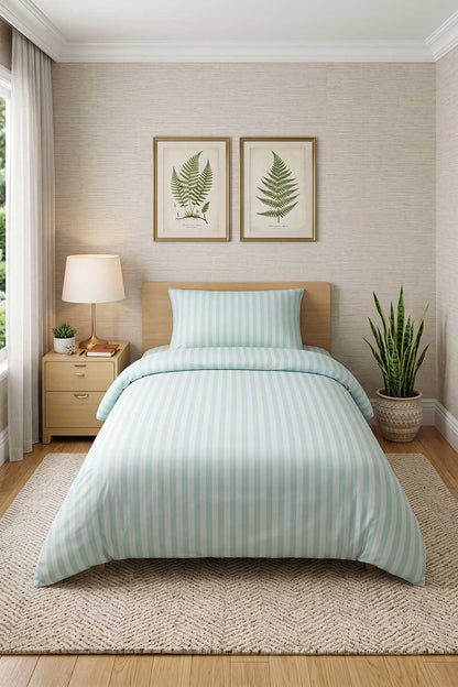 Single bed lining (striped) bedsheet