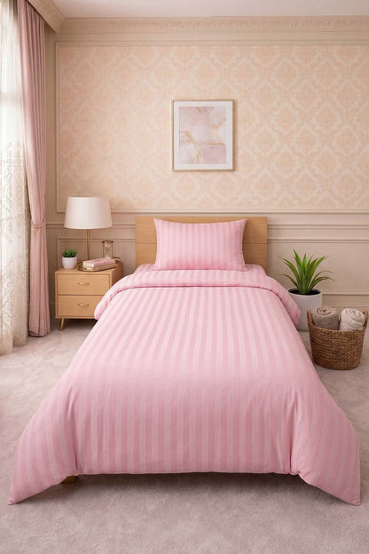 Single bed lining (striped) bedsheet
