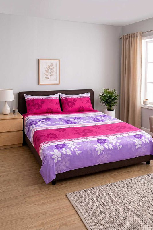 Berry Bloom Double Bedsheet Set
